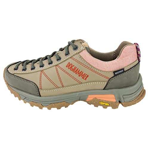 Doghammer Leichter Wanderschuh für Damen - bequem, robust & nachhaltig (orange, Numeric_38) von Doghammer