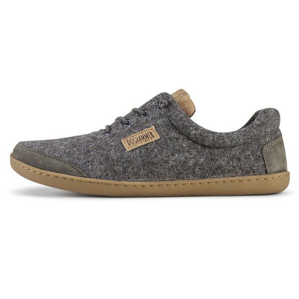 Doghammer Barfußschuh aus deutscher Wolle - Local Wool Terrar greyish von Doghammer