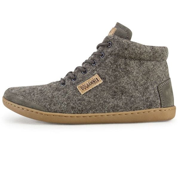 Doghammer Winter-Barfußschuh aus deutscher Wolle - Terrar Wool High von Doghammer
