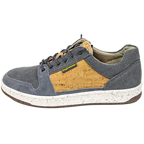 Nachhaltiger Sneaker Herren grau - fair & ökologisch (Gris, numeric_46) von Doghammer