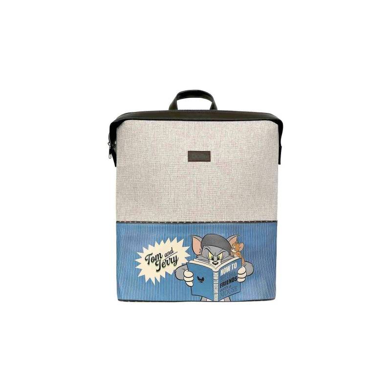 DOGO Laptoptasche "Slim Backpack Rucksack Tom And Jerry Damen Backpack" Handgefertigt von Dogo