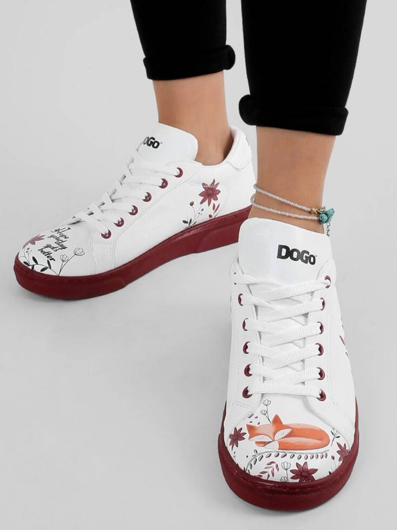 DOGO Sneaker "Ace Low-Top Sneaker Spirit Animal Damen Sneaker" Handgefertigt von Dogo