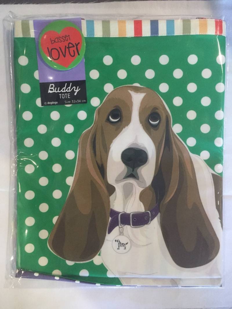 Basset Hound-Einkaufstasche von Dogolovesf