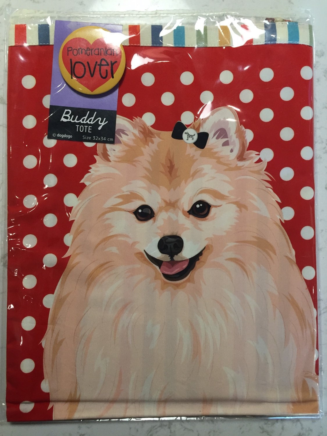 Pommerschen Einkaufstasche Mit Pin Pommerschen Einkaufstasche Mit Pin von Dogolovesf