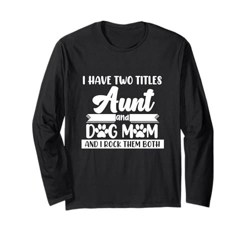 Tante und Hundeliebhaber Mama Haustier Hunde Tierbesitzer Grafik Langarmshirt Tante und Hundeliebhaber Mama Haustier Hunde Tierbesitzer Grafik Langarmshirt von Dogs Pet Animals Lover Owner Girls Women Graphic