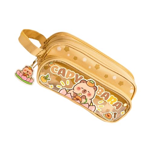 Doiyislem Niedlicher Federmäppchen,Großes Fassungsvermögen Federtasche Schreibwarenbeutel - Tragbarer Stiftehalter Organizer für Schere Kinder Schüler Schule Reise von Doiyislem