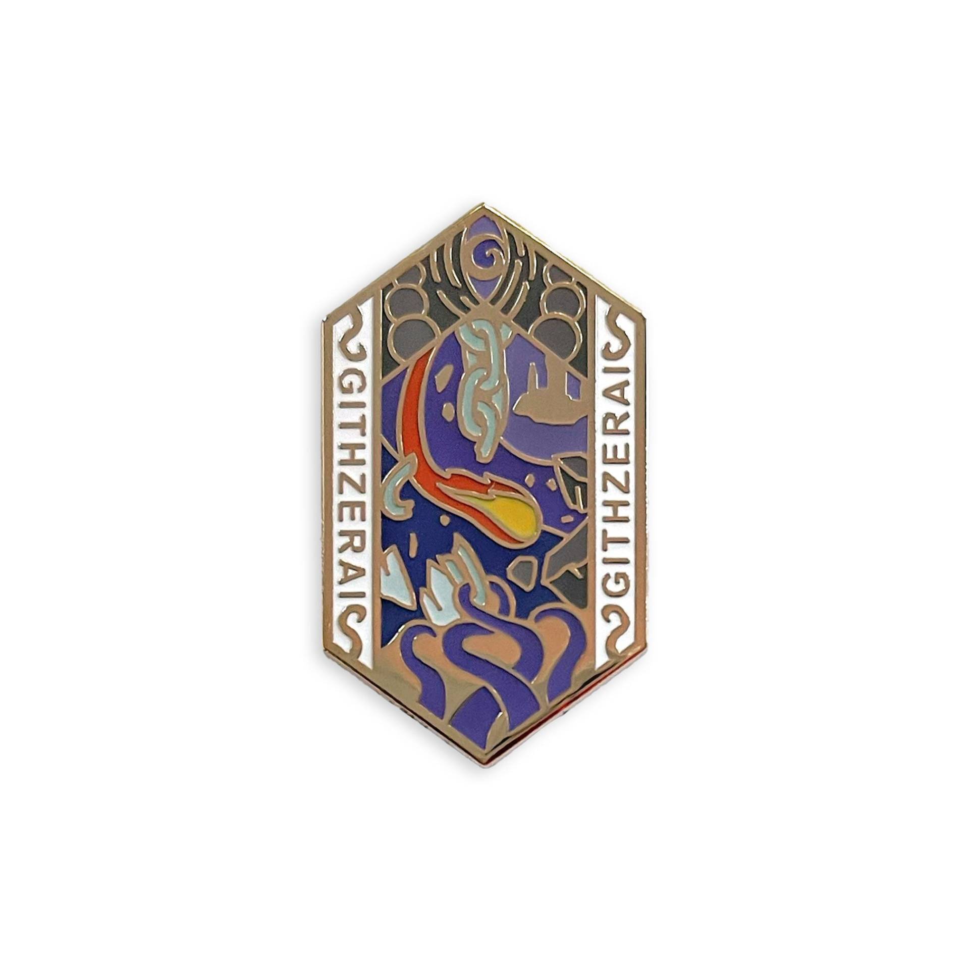 Githzerai - Character Maker Serie Hard Emaille Pin Githzerai - Character Maker Serie Hard Emaille Pin von DoizeDemos