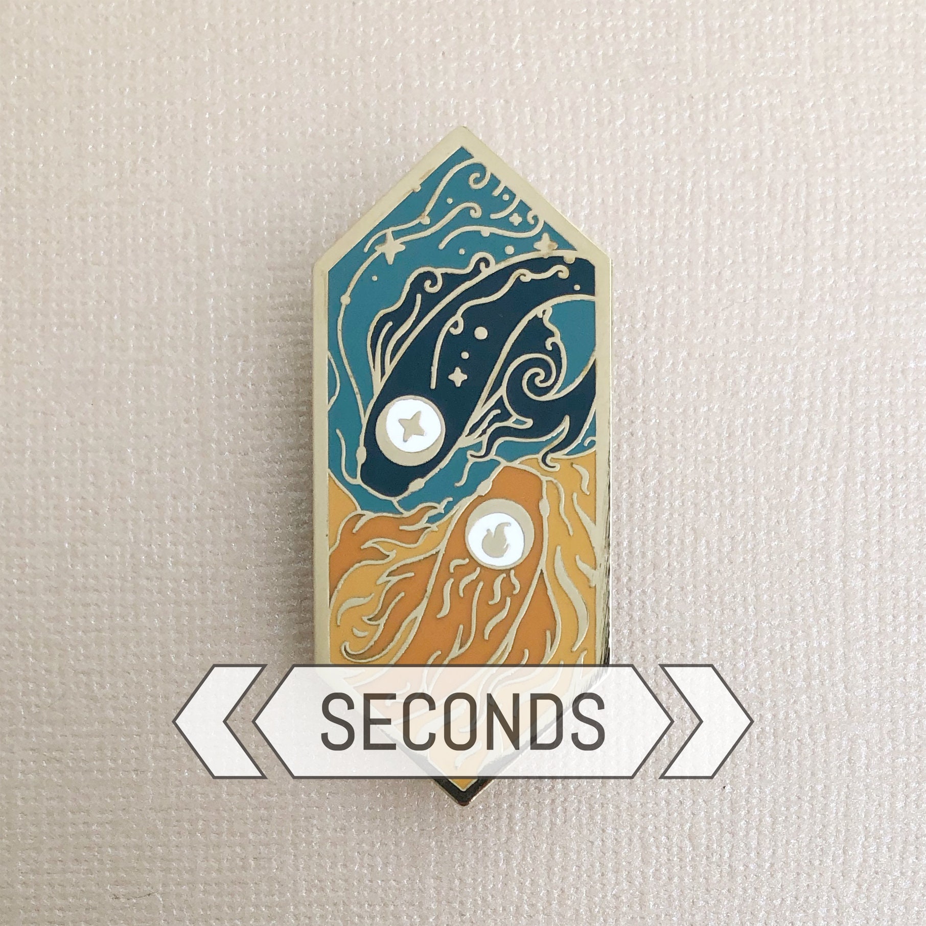 Seconds School Of Magic Evocation | Vergoldung - Hart Emaille Pin Seconds School Of Magic Evocation | Vergoldung - Hart Emaille Pin von DoizeDemos