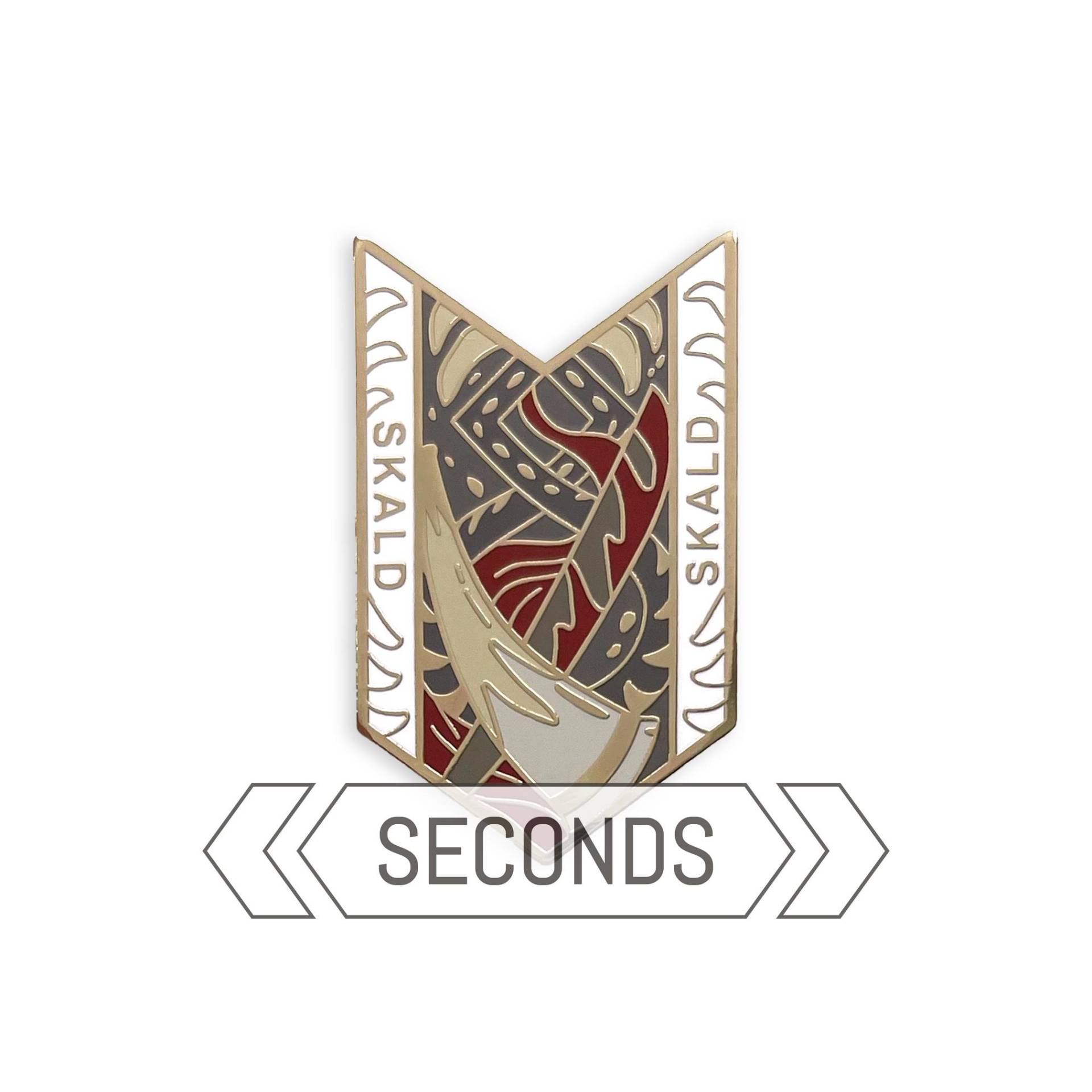 Skald | Nur Seconds - Character Maker Serie Hard Enamel Pin Skald | Nur Seconds - Character Maker Serie Hard Enamel Pin von DoizeDemos
