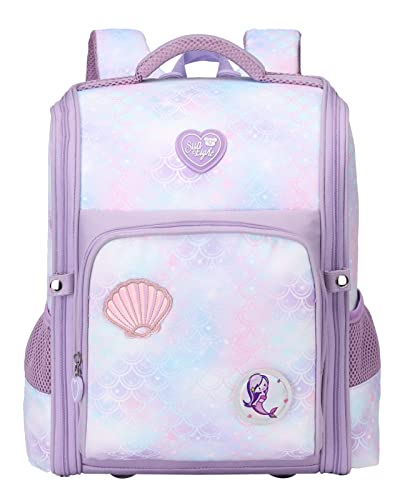 Jungen Mädchen Rucksack Kinder Wasserdichter Haltbare Grundschule Tasche Student Tierrucksack Student 15 Zoll Kapazität Tagesrucksack für Schulreisen im Freien/6-12 Jahre von Dokin