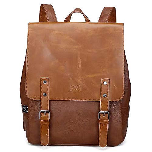 DokinReich Vintage Rucksack Damen Herren Rucksack Wanderrucksack Damen Herren Schultertasche 14 Zoll 3 Farben von DokinReich