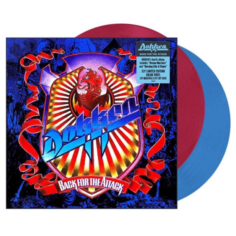 Dokken Back for the attack LP multicolor von Dokken