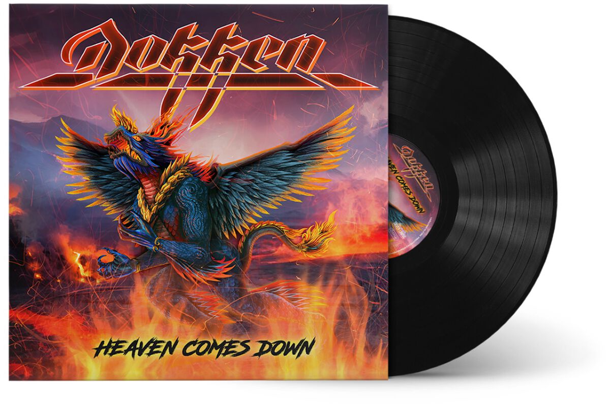 Dokken Heaven comes down LP multicolor von Dokken