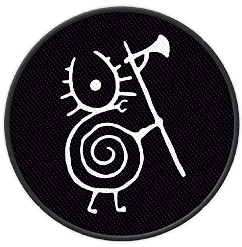 Doktor Hardstuff HEILUNG - Patch Aufnäher Warrior Snail 9x9cm von Doktor Hardstuff