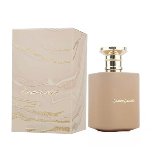 2024 Taskeen Caramel Cascade Perfume EDP 3.4 Fl Oz Fragrance for Women, Taskeen Damen Parfüm Caramel Cascade Eau De Parfum Long Lasting Scent Fragrance Perfumes, Enhanced Scents Pheromone Parfüm von Dola22g