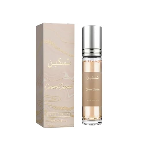 2024 Taskeen Caramel Cascade Perfume EDP Fragrance for Women, Taskeen Damen Parfüm Caramel Cascade Eau De Parfum Long Lasting Scent Fragrance Perfumes, Enhanced Scents Pheromone Parfüm von Dola22g