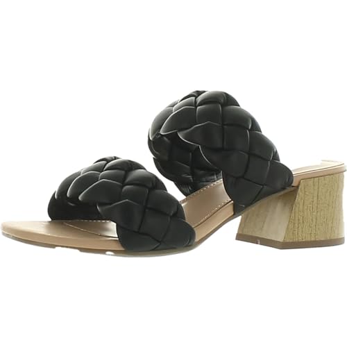 Dolce Vita DV Stacey geflochtene Schlupfschuhe für Damen, Schwarz, 35 EU von Dolce Vita