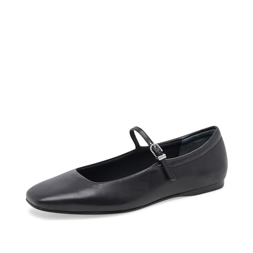 Dolce Vita Damen Ballerinas Reyes, Schwarz Leder, 39 EU von Dolce Vita