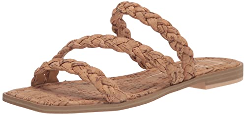 Dolce Vita Damen Iman Flache Sandale, Natürlicher Kork, 37 EU von Dolce Vita