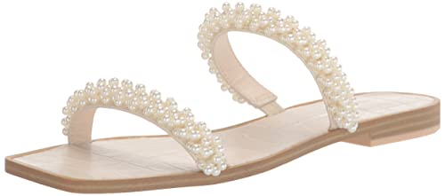 Dolce Vita Damen Ivee Flache Sandale, Vanilleperlen, 38 EU von Dolce Vita