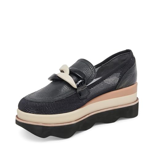 Dolce Vita Damen Jaksen Sneaker, Onyx, 38.5 EU von Dolce Vita