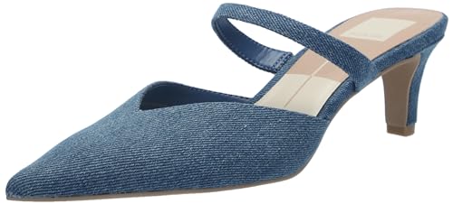 Dolce Vita Damen Kanika Mid Sandale mit Absatz, Denim, 41.5 EU von Dolce Vita