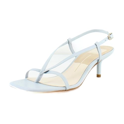 Dolce Vita Damen Laury Sandale mit Absatz, Eisblaues Leder, 39.5 EU von Dolce Vita