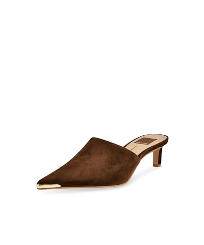 Dolce Vita Damen Lexy Hausschuh, braun dunkel Wildleder, 36 EU von Dolce Vita