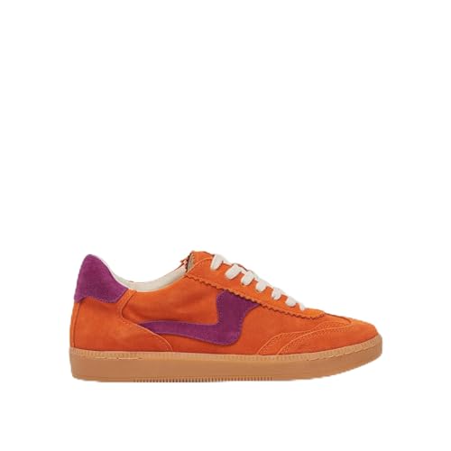 Dolce Vita Damen Notice Sneaker, Orange Multi Suede, 38 EU von Dolce Vita