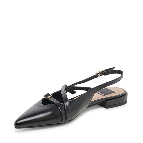 Dolce Vita Damen Pamla Ballerinas, Schwarz-Black Crinkle, 40 EU von Dolce Vita