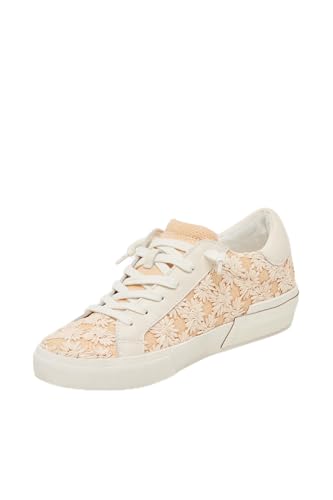 Dolce Vita Damen Zina Floral Sneaker, Bast mit Blumenmuster, cremefarben, 39.5 EU von Dolce Vita