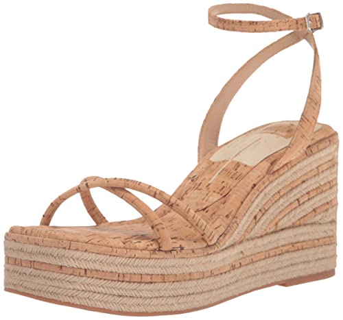 Dolce Vita Elvia Damen-Sandalen, Natürlicher Kork, 43 EU von Dolce Vita