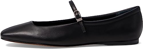 Dolce Vita Reyes Ballerinas für Damen, Schwarz Leder, 38 EU von Dolce Vita