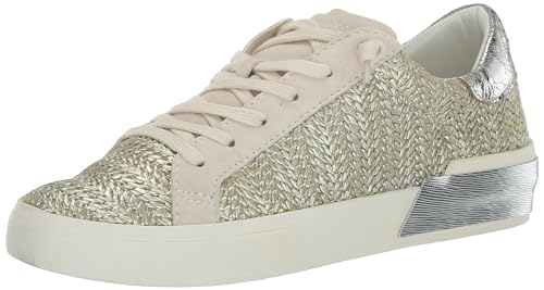Dolce Vita Zina Damen-Sneaker, Platinstrick, 38.5 EU von Dolce Vita