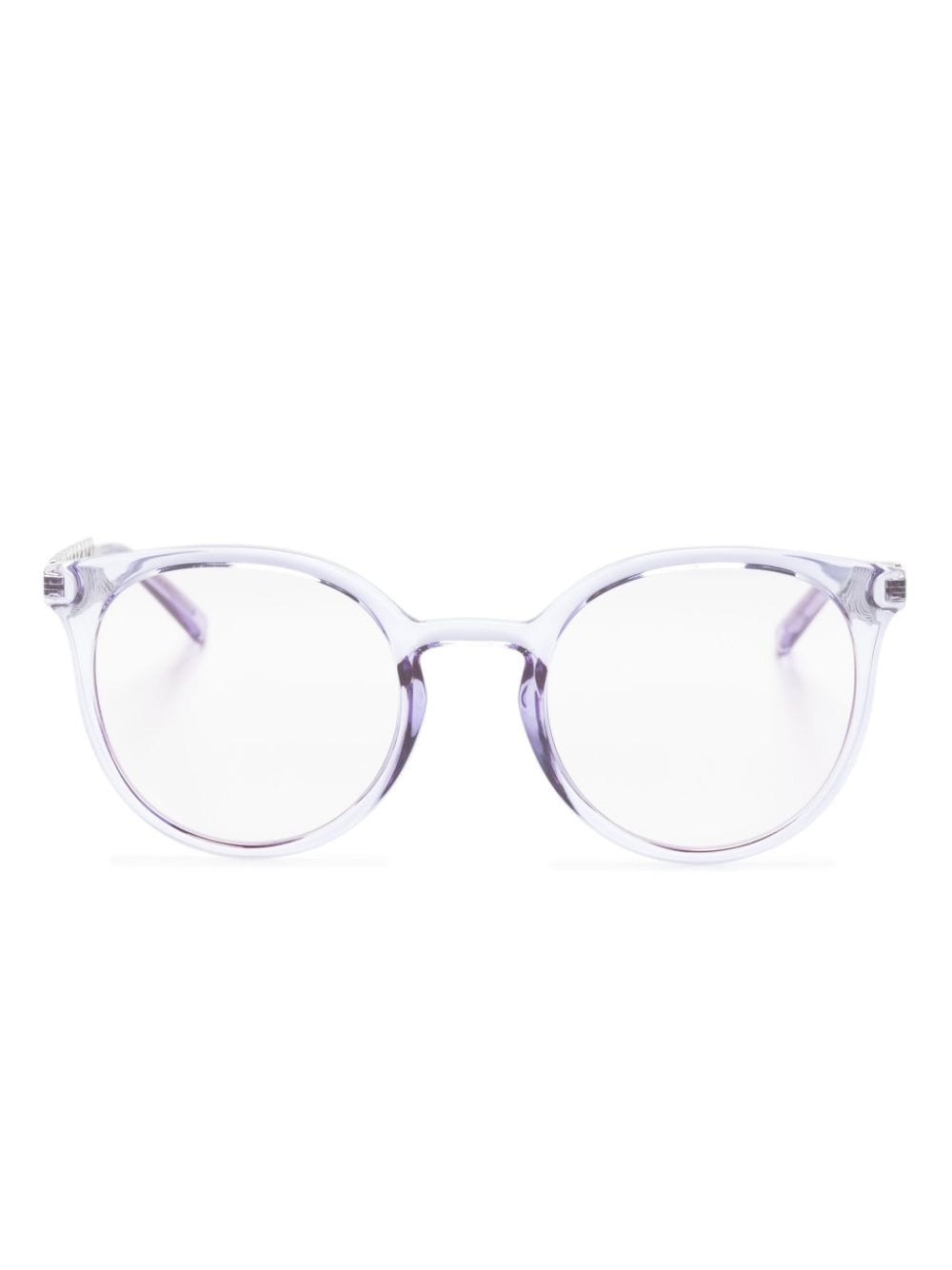 Dolce & Gabbana Eyewear Runde Brille - Violett von Dolce & Gabbana Eyewear