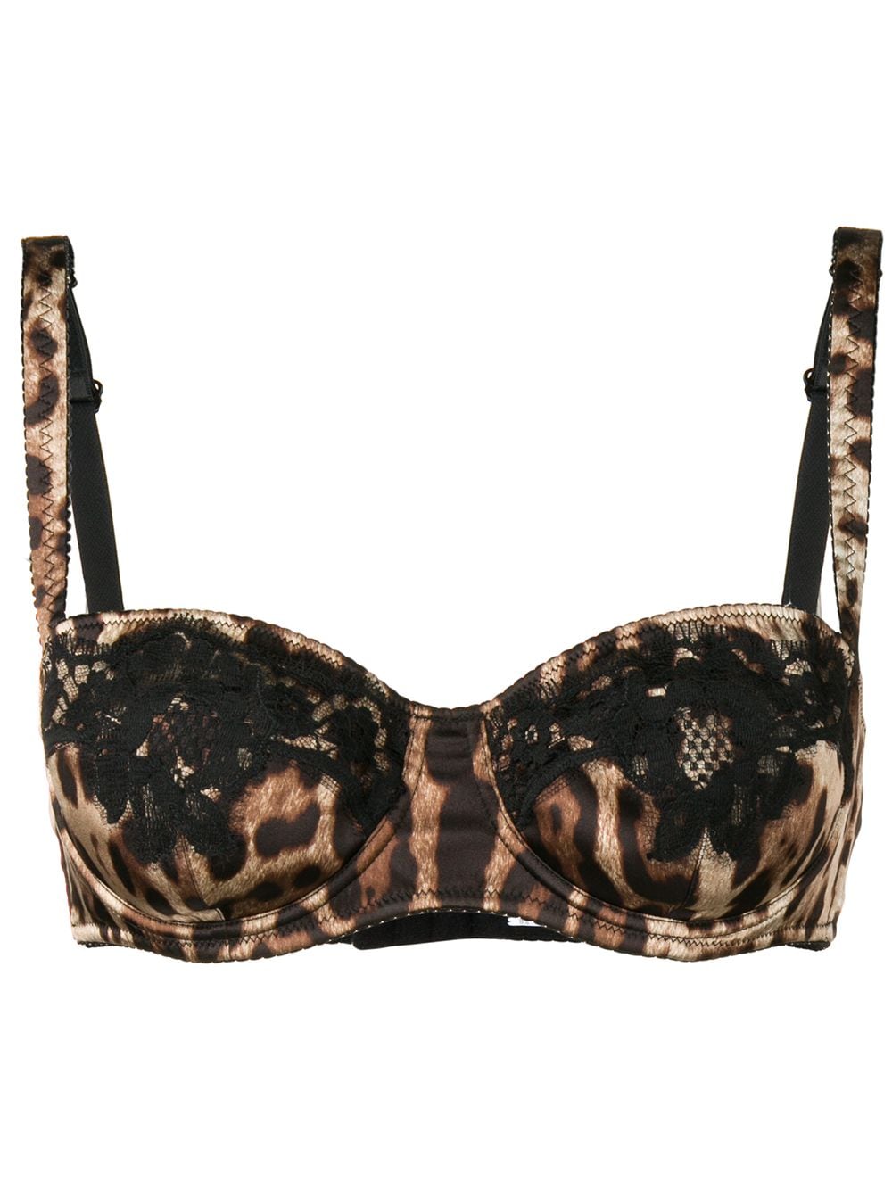 Dolce & Gabbana BH mit Leoparden-Print - Braun von Dolce & Gabbana