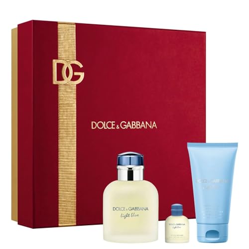 Dolce and Gabbana Pour Homme Eau de Toilette 75 ml Geschenkset Hellblau von Dolce & Gabbana