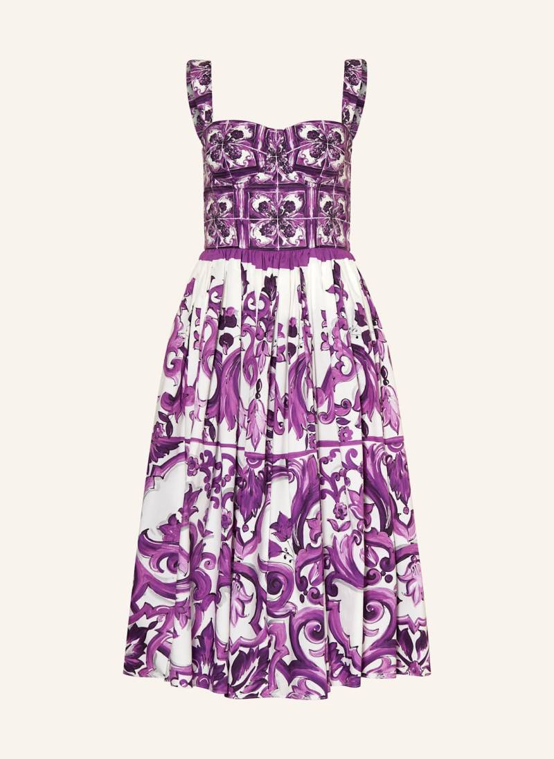 Dolce & Gabbana Cocktailkleid lila von Dolce & Gabbana