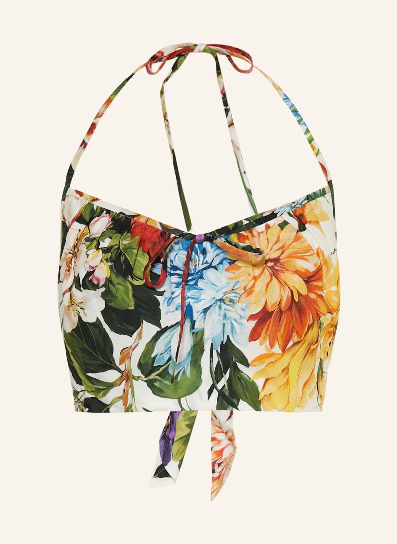 Dolce & Gabbana Cropped-Top weiss von Dolce & Gabbana