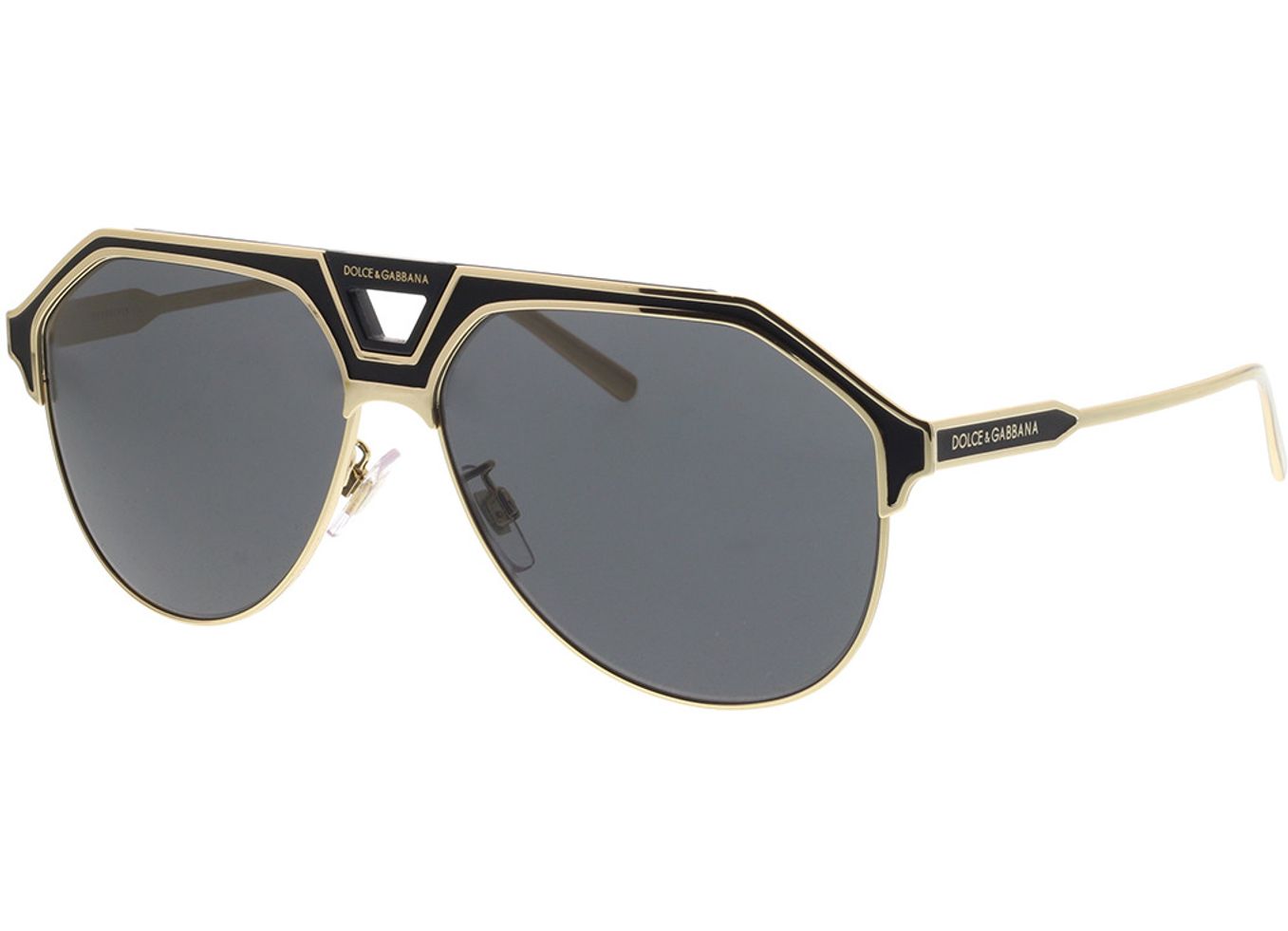 Dolce & Gabbana DG2257 133487 60-13 Sonnenbrille mit Sehstärke erhältlich, Herren, Vollrand, Pilot von Dolce & Gabbana
