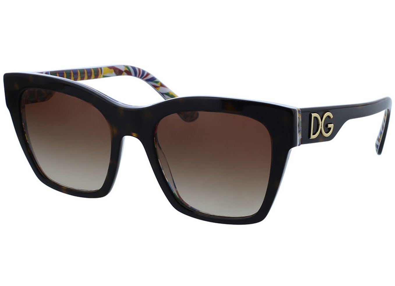 Dolce & Gabbana DG4384 321773 53-20 Sonnenbrille mit Sehstärke erhältlich, Damen, Vollrand, Eckig von Dolce & Gabbana