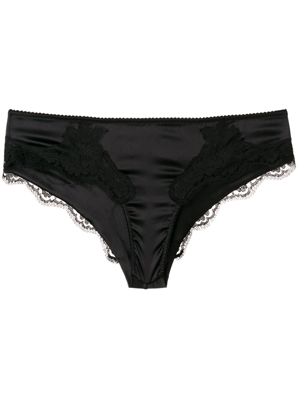 Dolce & Gabbana Slip aus Spitze - Schwarz von Dolce & Gabbana