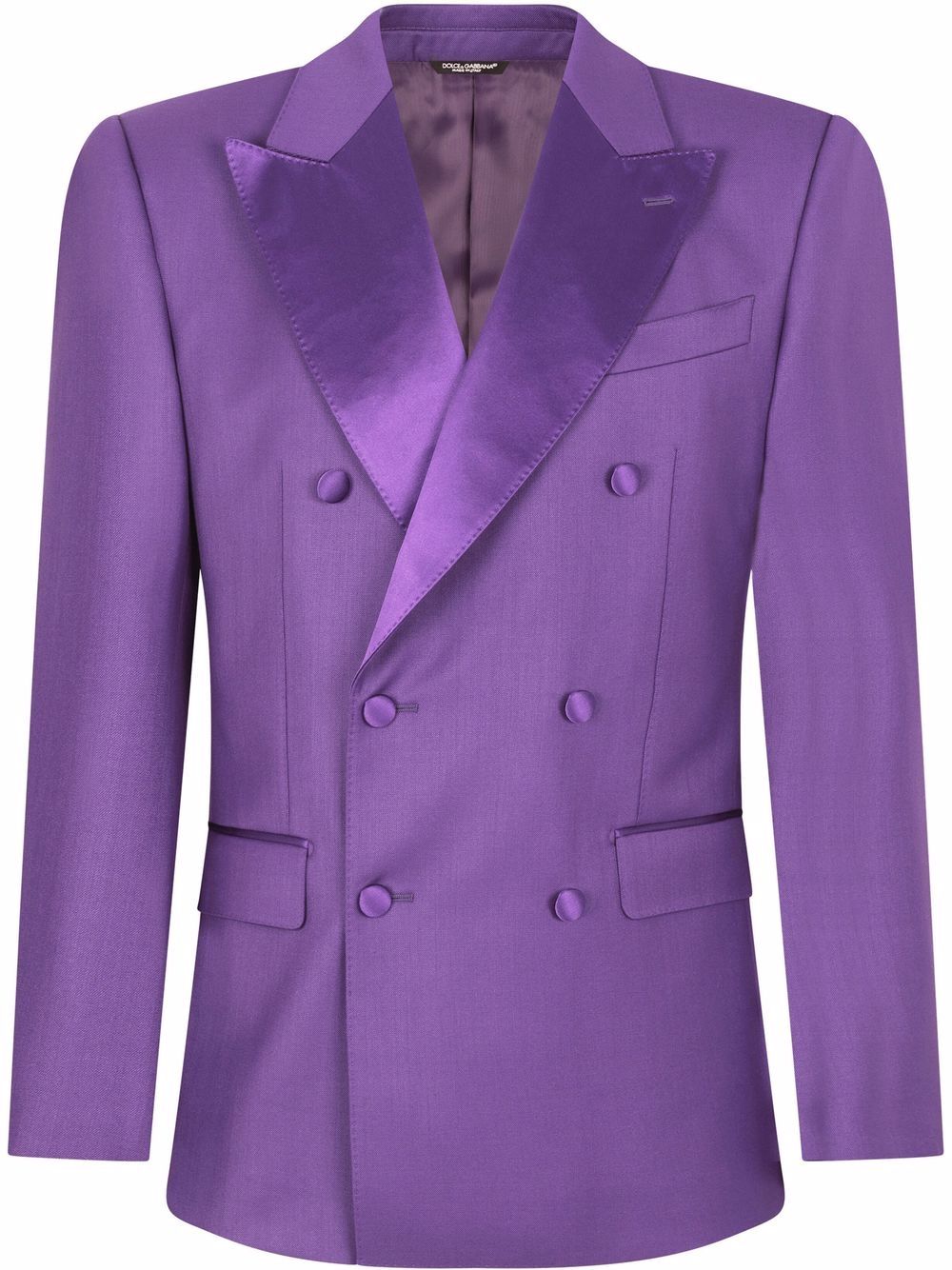 Dolce & Gabbana Doppelreihiger Sicilia-Fit-Anzug - Violett von Dolce & Gabbana