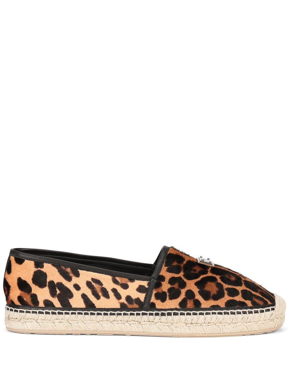 Dolce & Gabbana Espadrilles mit Leoparden-Print - Braun von Dolce & Gabbana