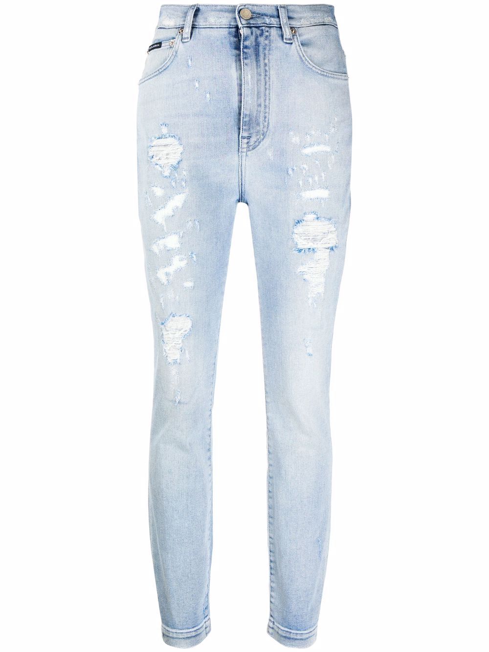 Dolce & Gabbana Grace Distressed-Jeans - Blau von Dolce & Gabbana