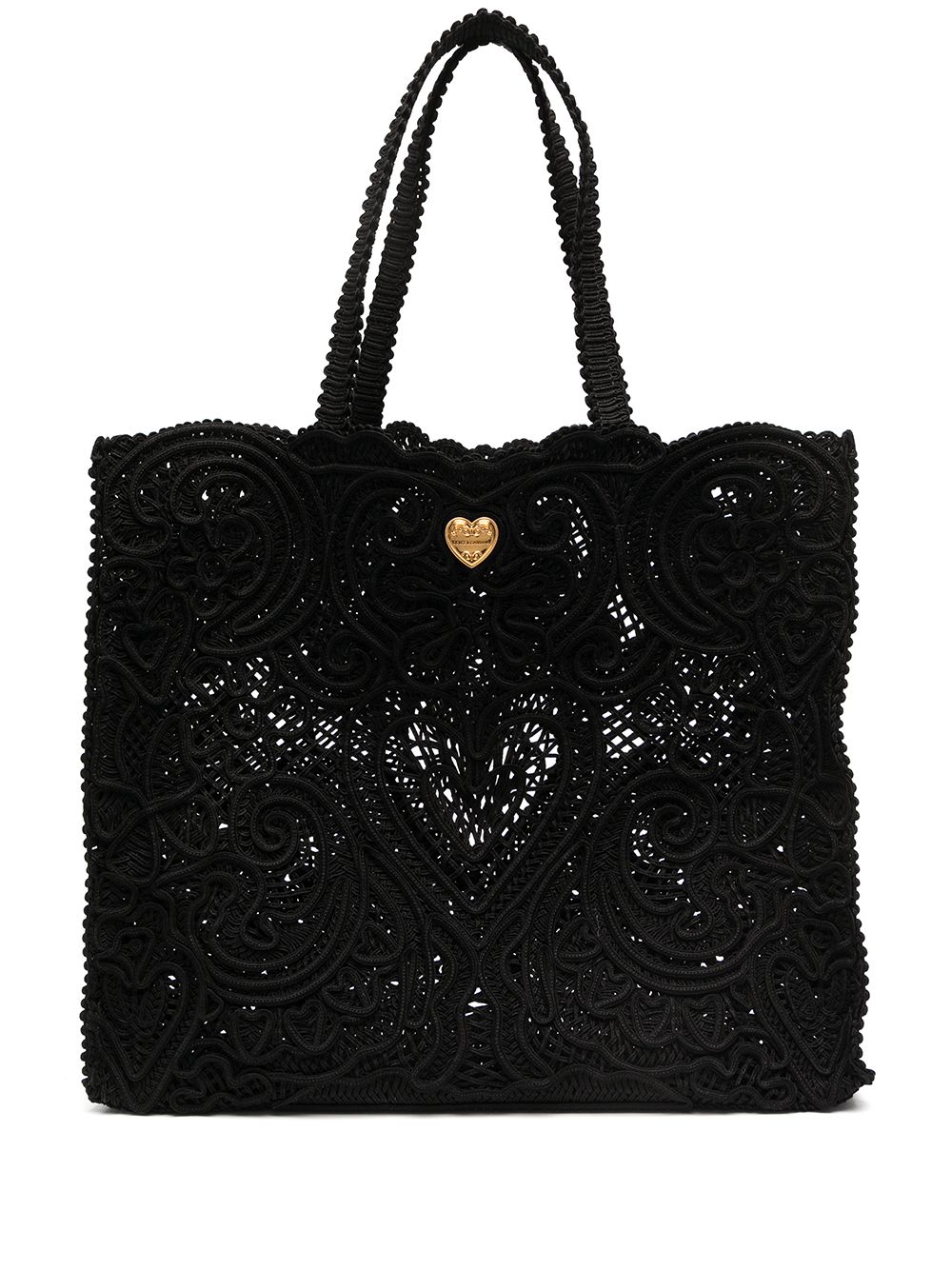 Dolce & Gabbana Große Beatrice Handtasche - Schwarz von Dolce & Gabbana