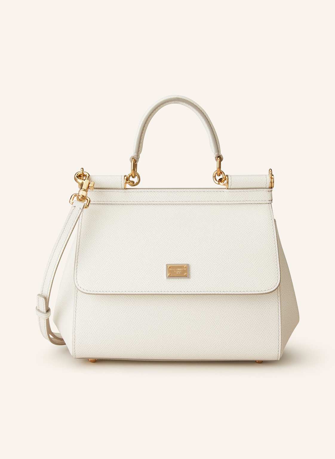 Dolce & Gabbana Handtasche Sicily Medium weiss Dolce & Gabbana Handtasche Sicily Medium weiss von Dolce & Gabbana
