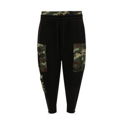 Dolce & Gabbana Herren Camo-sweathose - Schwarze Baumwollmischung von Dolce & Gabbana