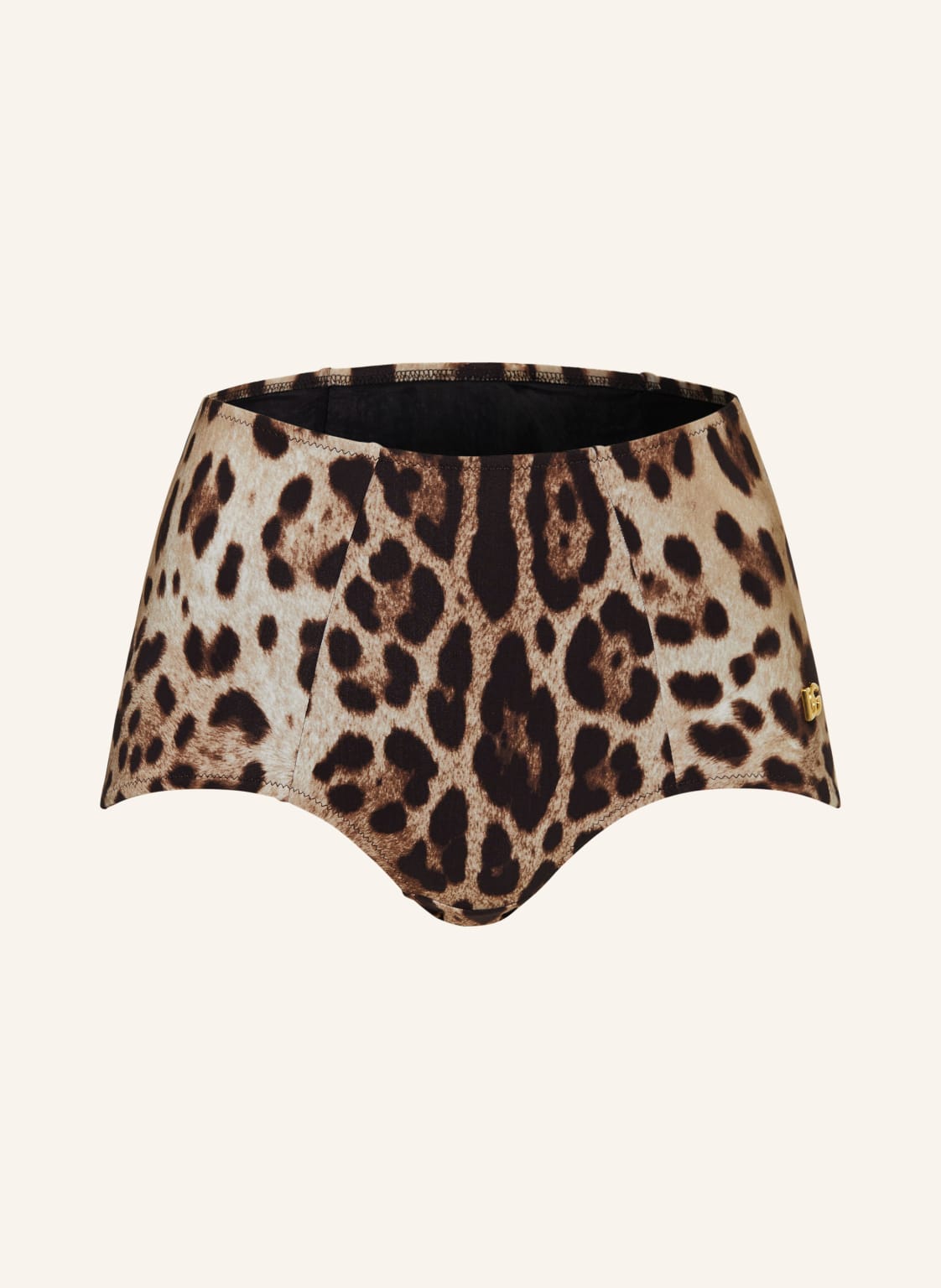 Dolce & Gabbana High-Waist-Bikini-Hose braun von Dolce & Gabbana