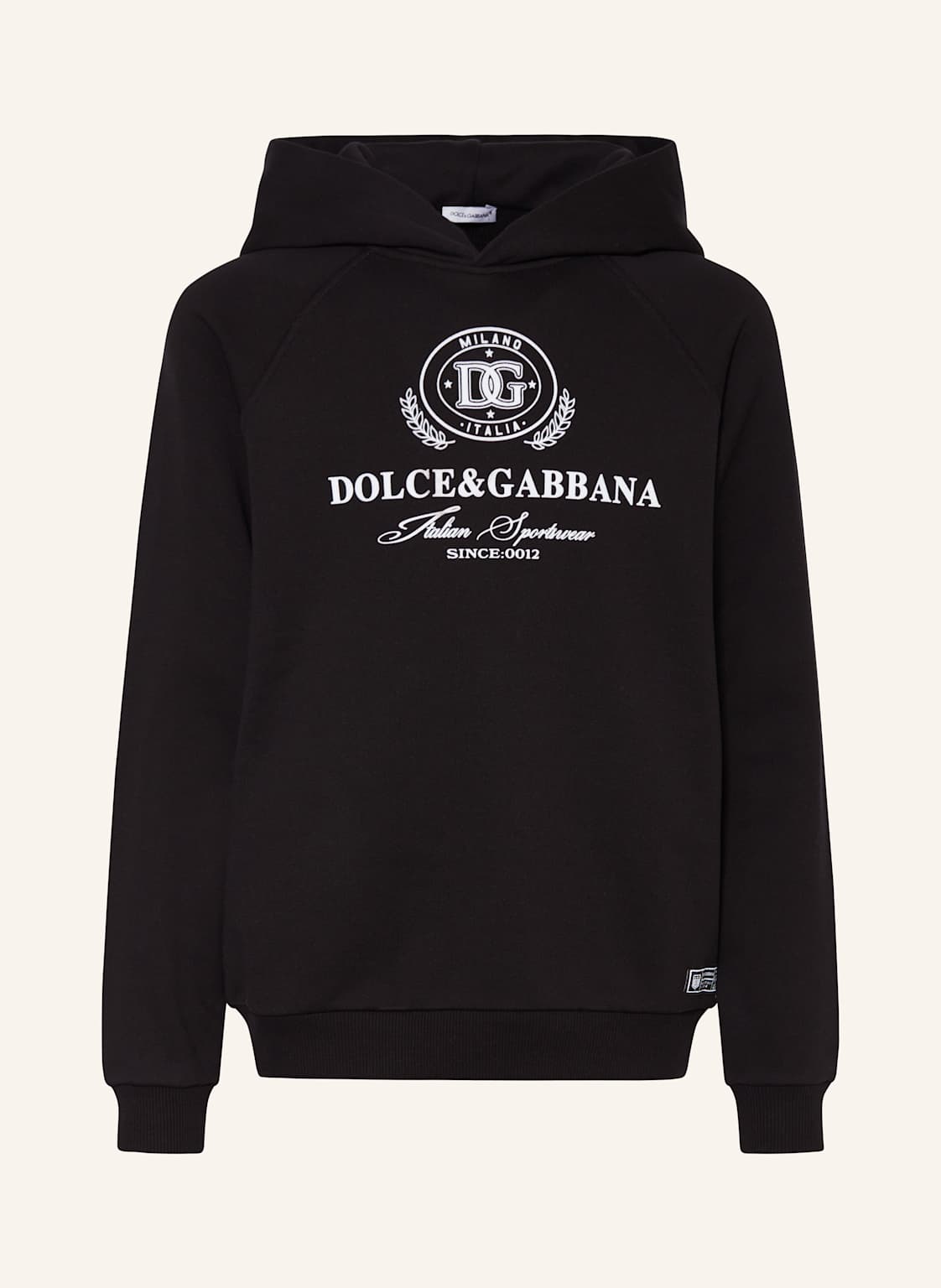 Dolce & Gabbana Hoodie schwarz von Dolce & Gabbana